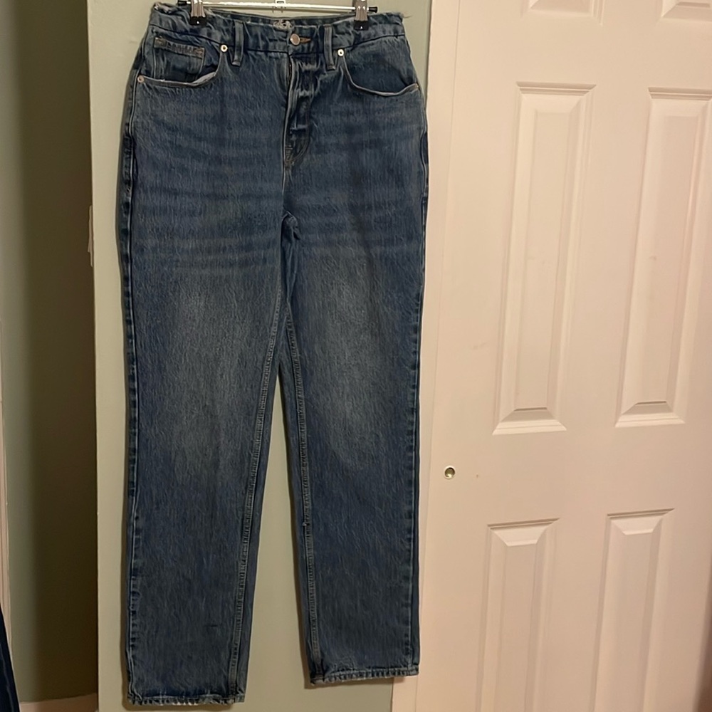 Good American Distressed Jeans Size 8/29